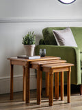 John Lewis Hemingway nest of tables melia oak (British brand)