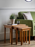 John Lewis Hemingway nest of tables melia oak (British brand)