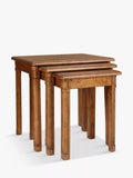 John Lewis Hemingway nest of tables melia oak (British brand)