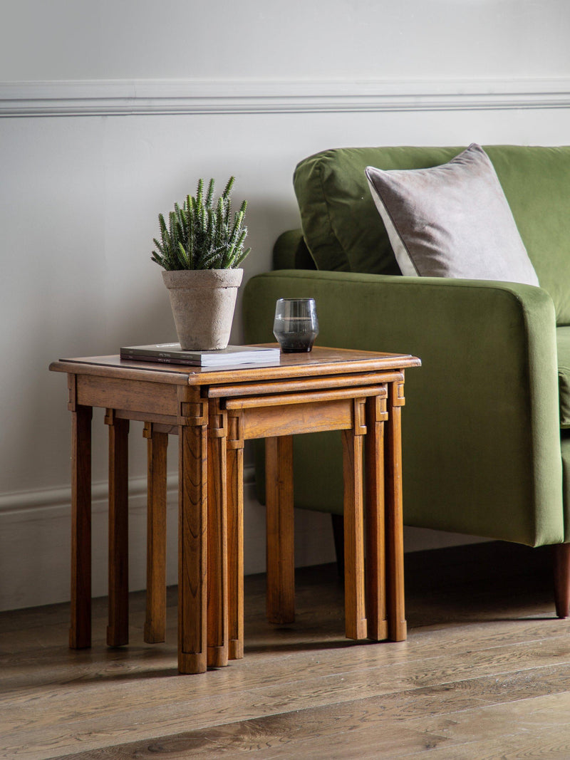 John Lewis Hemingway nest of tables melia oak (British brand)