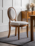 John Lewis Hemingway dining chair cream upholstery imported from the UK