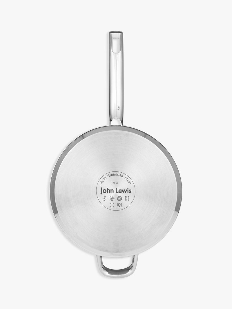 John Lewis classic lidded saucepan with helper handle 22cm 3.7L, UK version