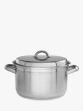 John Lewis stainless steel lidded casserole 24cm 5L, UK version