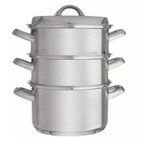John Lewis Classic Stainless Steel 20cm Steamer Set, UK version