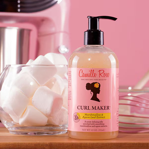 Camille Rose curling jelly hair styling product - British product