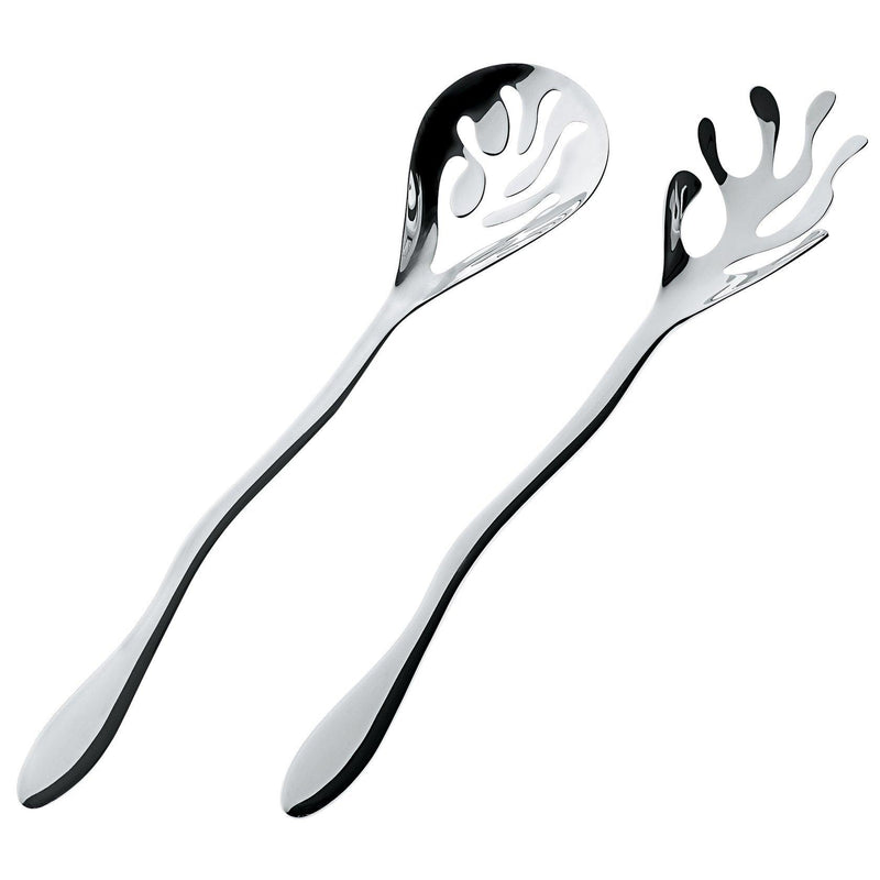 Alessi Mediterraneo salad servers 27.5cm - British product