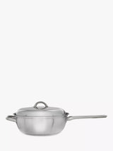 John Lewis John Lewis Classic Non-Stick Chef's Pan with Lid 26cm- Buy online at McGrocer