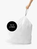 Simplehuman bin liners Code C 12L pack of 20, UK version