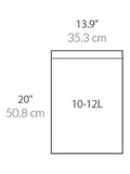 Simplehuman bin liners Code C 12L pack of 20, UK version