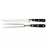 Sabatier carving set with knife and fork, imported from the UK