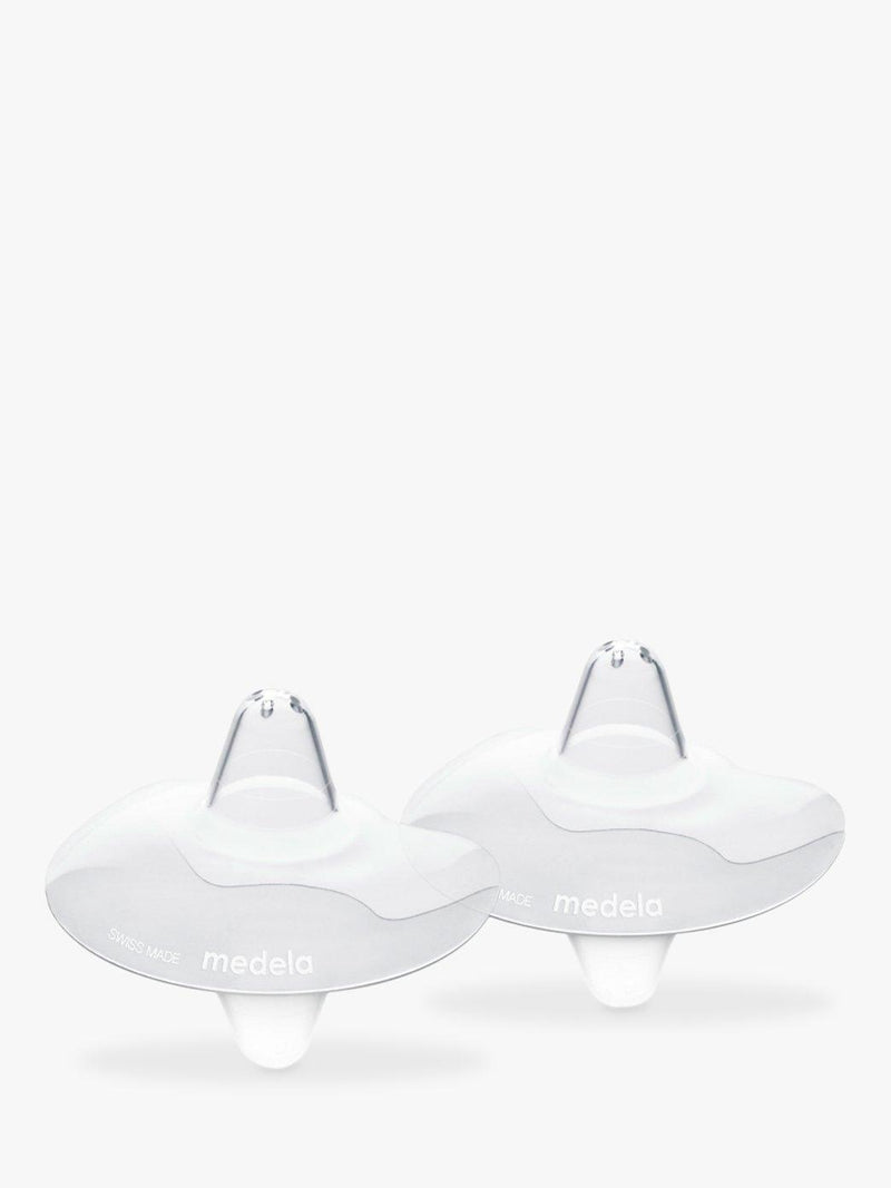 Medela Medium Nipple Shields Pack of 2, imported from the UK