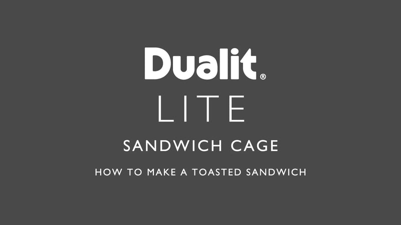 Dualit sandwich cage pack of 2 stainless steel, UK version