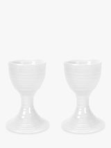 John Lewis Set of 2 White Porcelain Egg Cups- Buy online at McGrocer