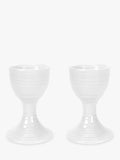 Portmeirion white egg cups set of 2 (British brand)