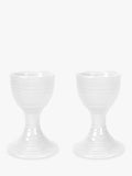 Portmeirion white egg cups set of 2 (British brand)
