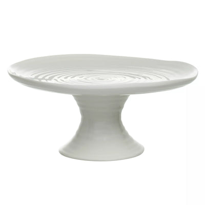 Assiette à gâteau sur pied Sophie Conran pour Portmeirion Blanc Dia. 24cm John Lewis - Acheter en ligne chez McGrocer