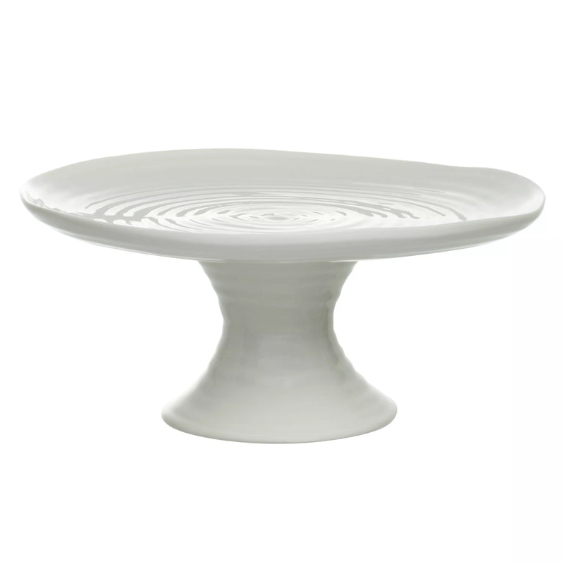Sophie Conran for Portmeirion white footed cake plate 24cm diameter (British brand)