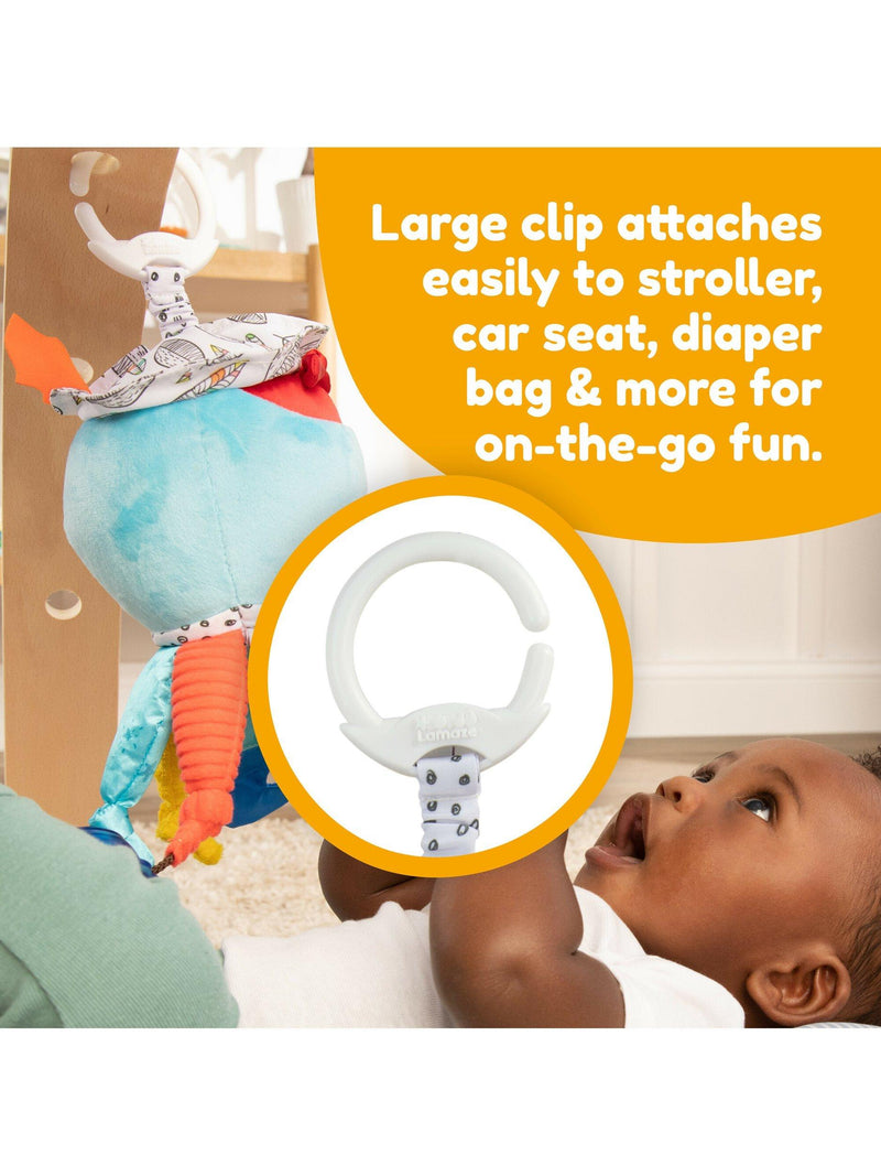Lamaze Captain Calamari soft octopus toy for infants, UK version