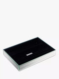 Stackers 4 section glass jewellery tray (British brand)
