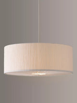 John Lewis John Lewis Libby Easy-to-Fit Ceiling Shade, Natural- Buy online at McGrocer