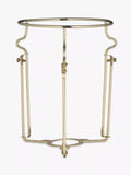 John Lewis brass shade carrier BC fitting adjustable, imported from the UK