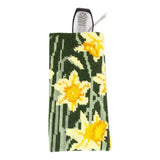 John Lewis Cleopatra's Needle Daffodils Glasses Case Tapestry Kit 26x25cm- Buy online at McGrocer