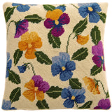 John Lewis Cleopatra's Needle Pansy Pillow Tapestry Kit- Buy online at McGrocer