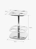 Robert Welch Burford toothbrush holder polished stainless steel 10x7.5cm - British product