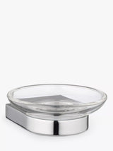 John Lewis John Lewis Opus Soap Dish and Holder Chrome Soap Dish 3.5x11x11.5cm- Buy online at McGrocer