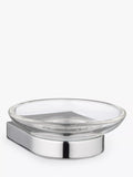 John Lewis Opus chrome soap dish wall-mounted (British brand)