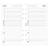 Filofax finance sheets for personal organiser, 20 sheets - British product