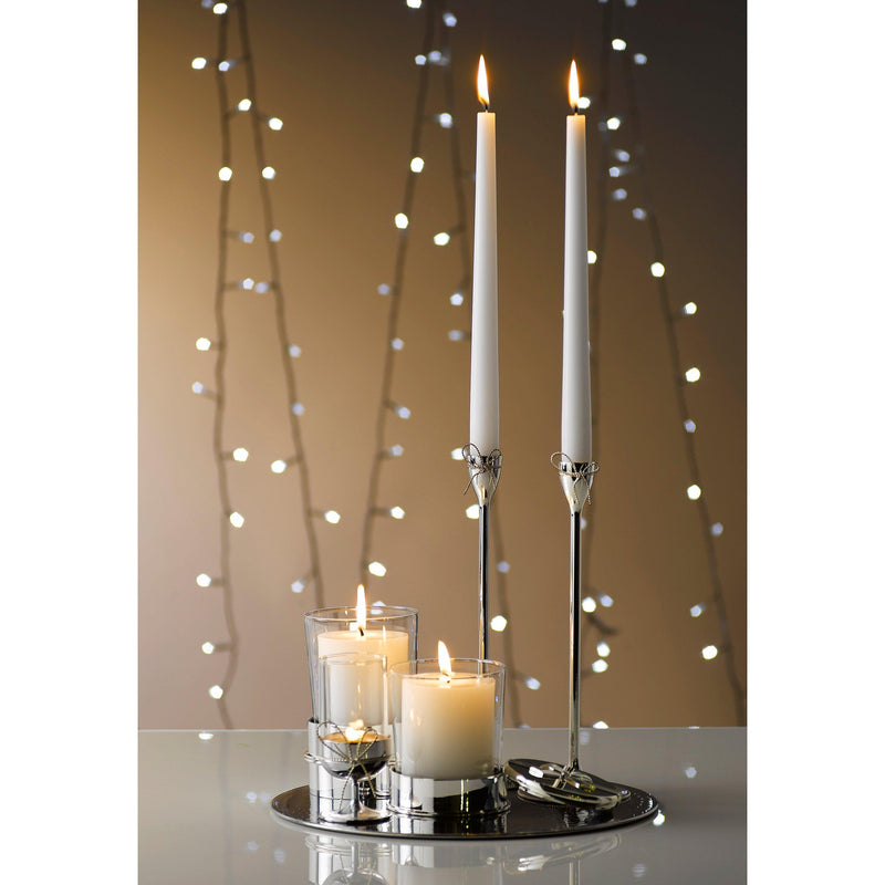 Vera Wang love knots tealight holders set of 2, UK version