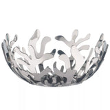 John Lewis Stainless Steel Tealight Holder with Curvy Fronds Design, Includes Tealight- Buy online at McGrocer