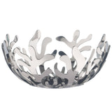 Alessi Mediterraneo tealight holder with curvy fronds design - British product