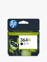 John Lewis HP 364 XL Black Original Ink Cartridge, Single- Buy online at McGrocer