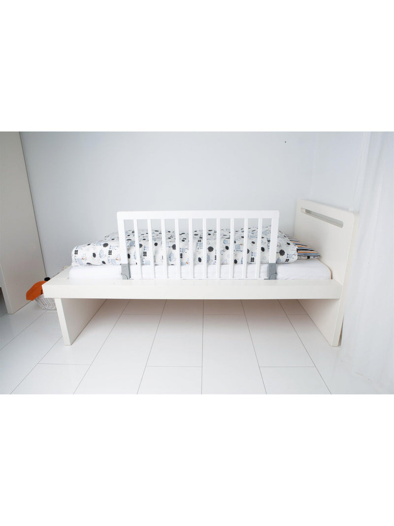 BabyDan Wooden Bed Guard Rail White - British product