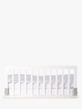BabyDan Wooden Bed Guard Rail White - British product