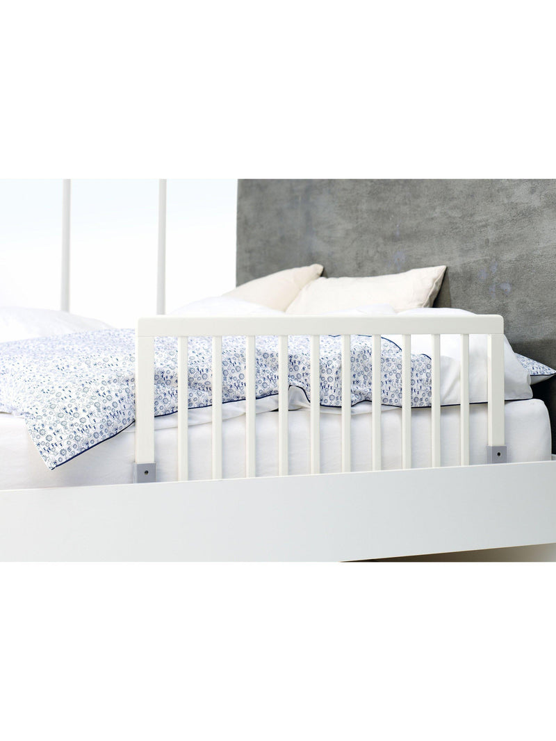 BabyDan Wooden Bed Guard Rail White - British product