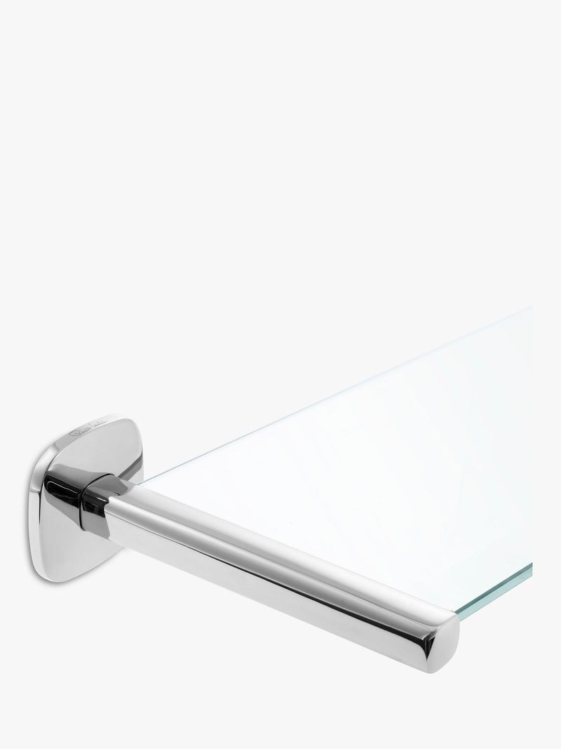 Robert Welch Burford bathroom shelf stainless steel glass, imported from the UK