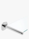 Robert Welch Burford bathroom shelf stainless steel glass, imported from the UK