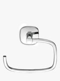 Robert Welch swing toilet roll holder with square design, imported from the UK