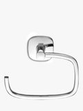 Robert Welch swing toilet roll holder with square design, imported from the UK