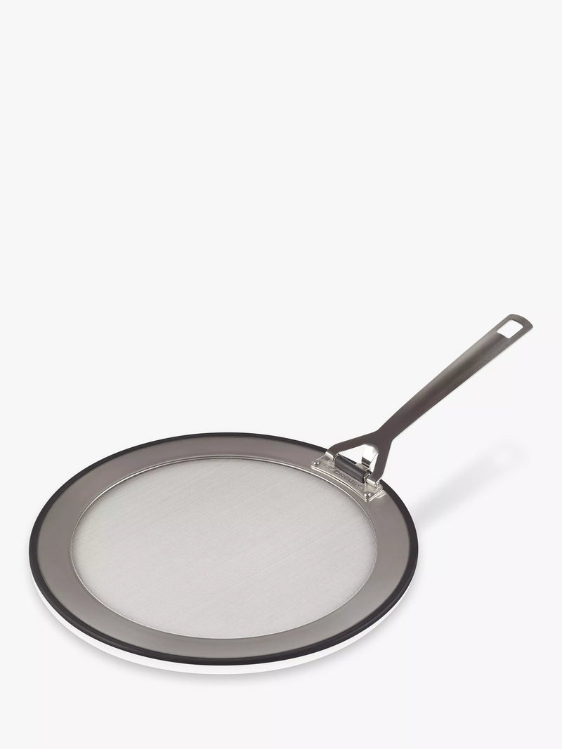 Le Creuset 3-ply stainless steel splatter guard 30cm, UK version