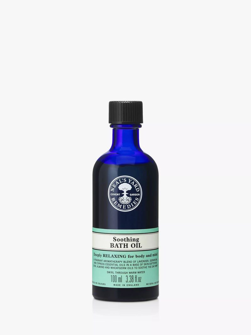 Neal's Yard Remedies Soothing Bath Oil 100ml, imported from the UK
