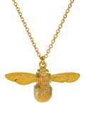 Alex Monroe Baby Bee gold plated necklace, imported from the UK