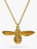 Alex Monroe Baby Bee gold plated necklace, imported from the UK