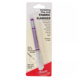 Sew Easy Vanishing Fabric Marker fine purple tip, imported from the UK