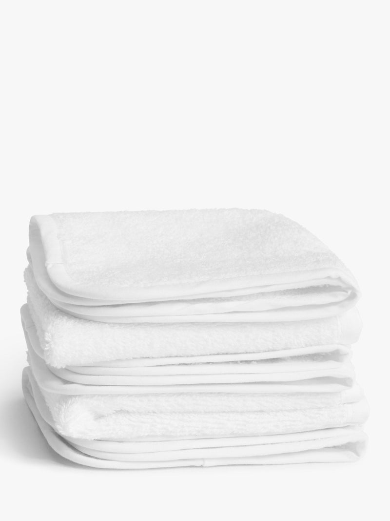 John Lewis flannels white cotton pack of 5 - British product
