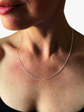 Nina B long curb chain 50cm (British brand)