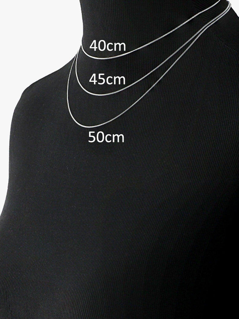Nina B long curb chain 50cm (British brand)